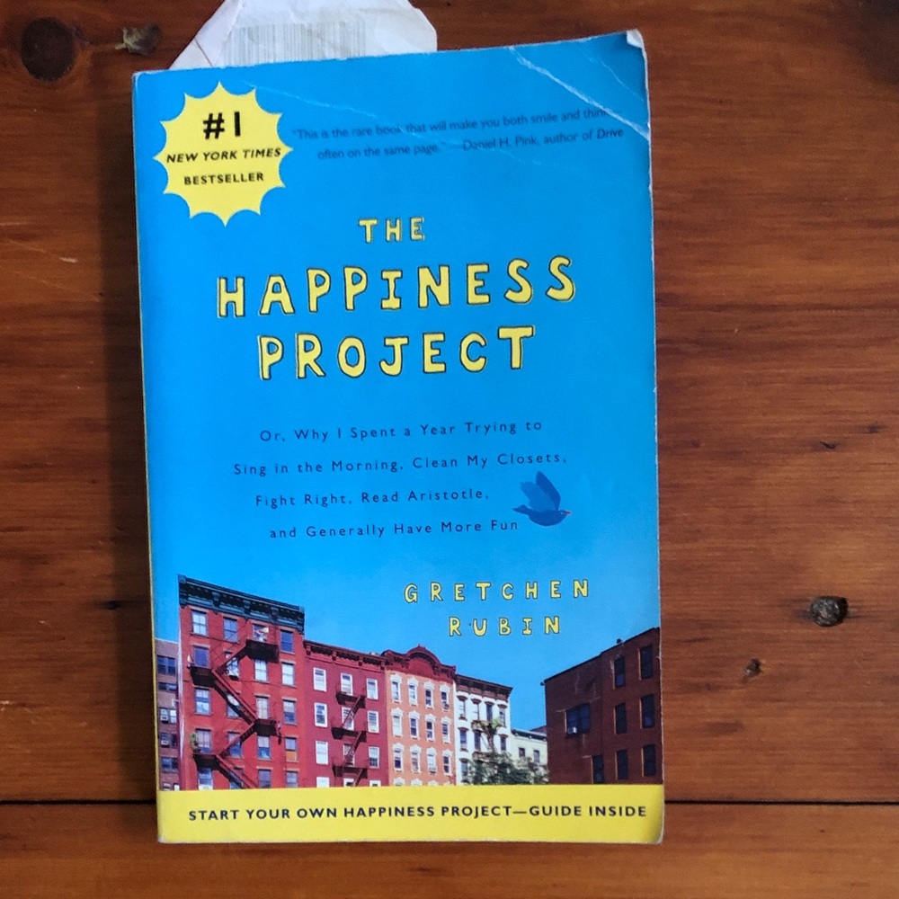 Gretchen Rubin's The Happiness Project - Blue Cover